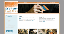 Desktop Screenshot of alchemyplastics.com